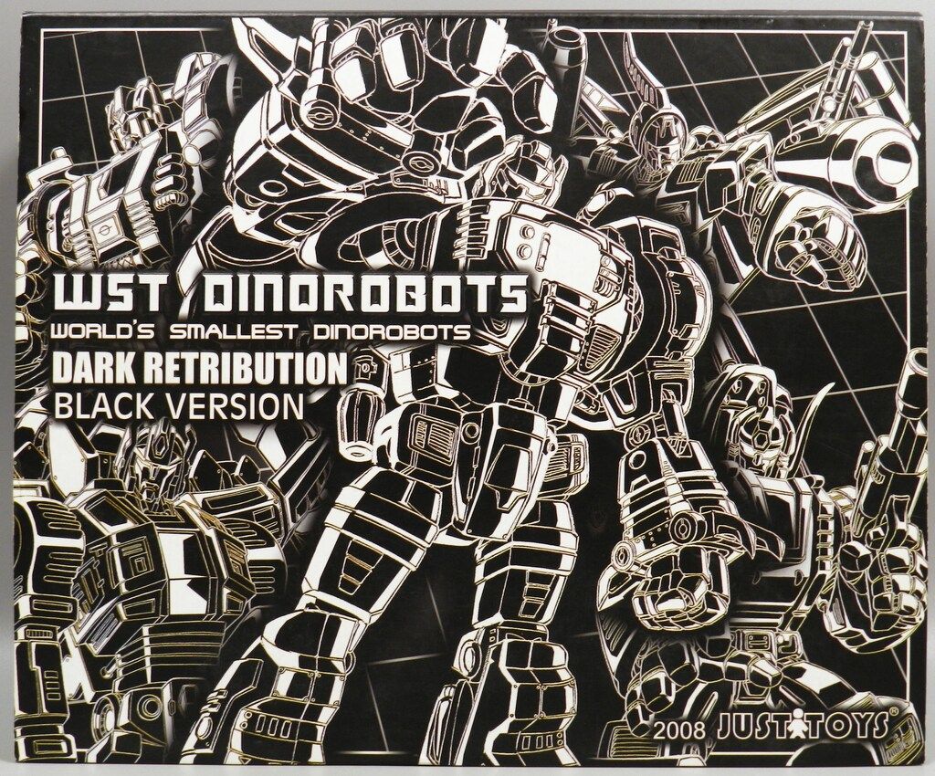 JUSTiTOYS TF|WST.DINOROBOTS Dark Retribution 黒ver