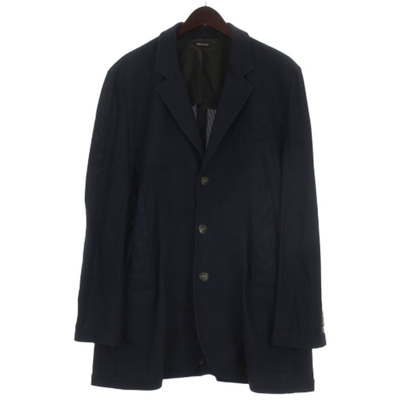 早いもの勝ち！超美品EMPORIO ARMANI ネイビー テーラードジャケット Armani Exchange ネイビー テーラードジャケット サイズ0 - メルカリ