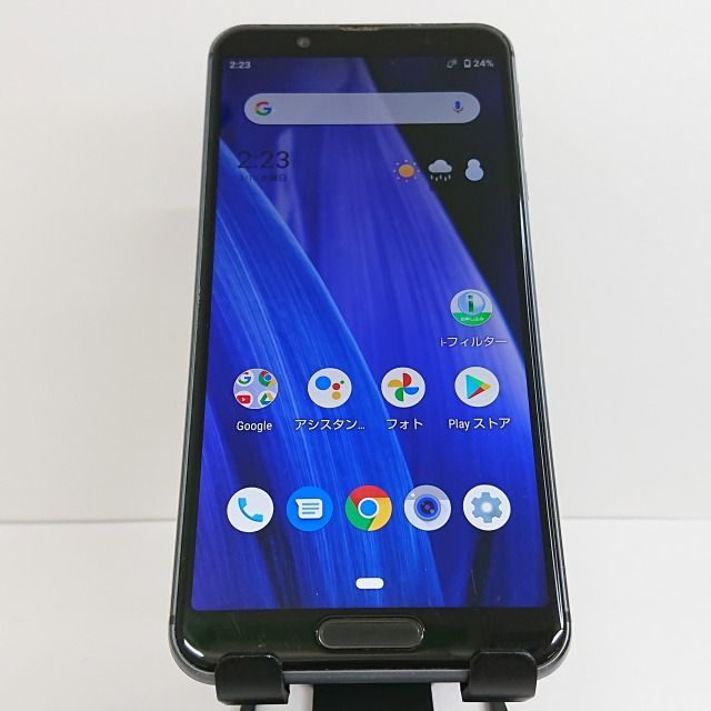 AQUOS sense3 SH-M12 SIMフリー ブラック 送料無料 本体 c03716