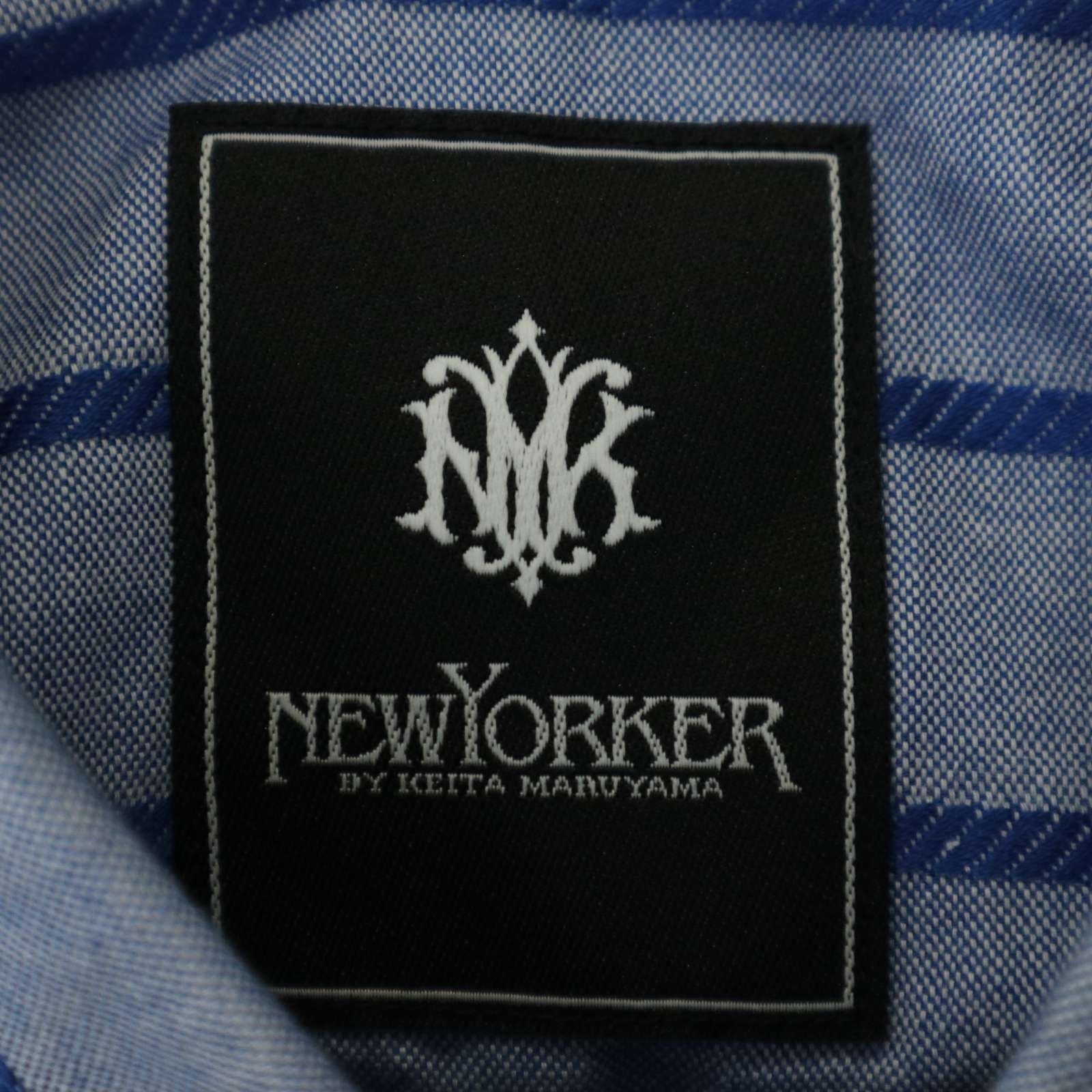 高級 NEWYORKER BY KEITA MARUYAMA ネイビー ジャケット 46 M 