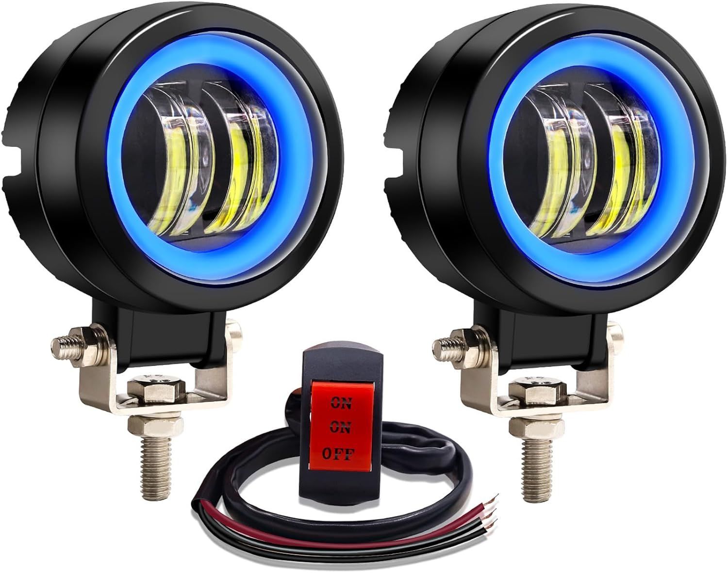 カットライン ledフォグランプ 後付け フォグランプ 後付け 汎用 LED