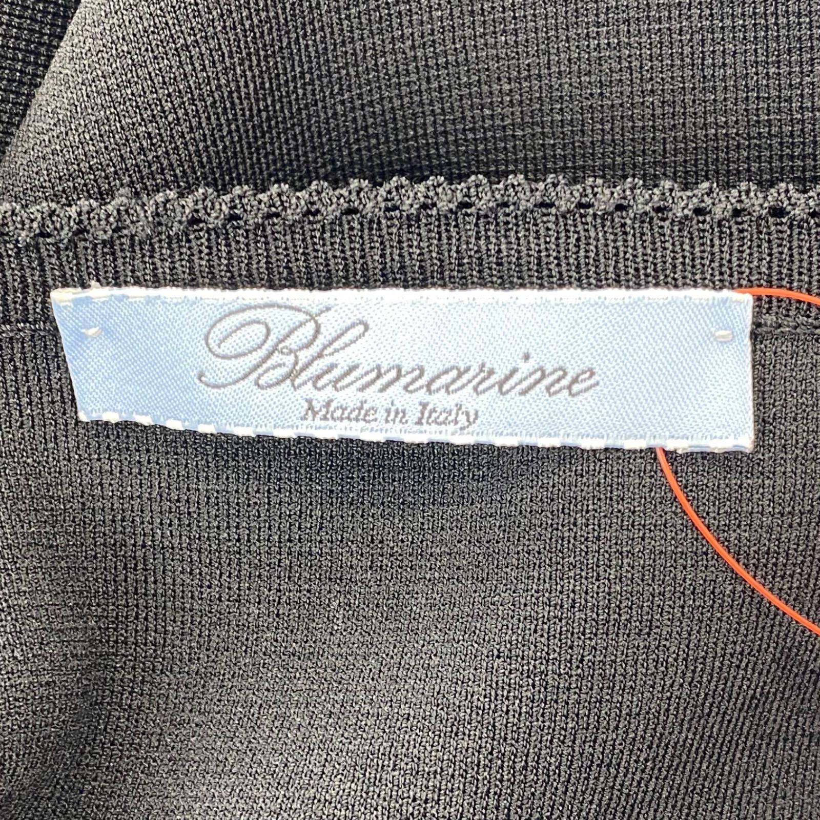 ブルマリン Blumarine ワンピース ノースリーブ 膝丈 刺繍