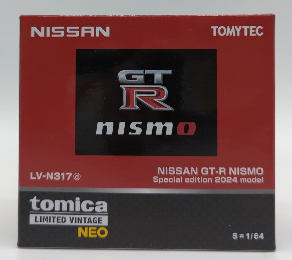 トミーテック TOMICA LIMITED VINTAGE NEO NISSAN GT-R NISMO Special edition 2024 model (赤) LV-N317d