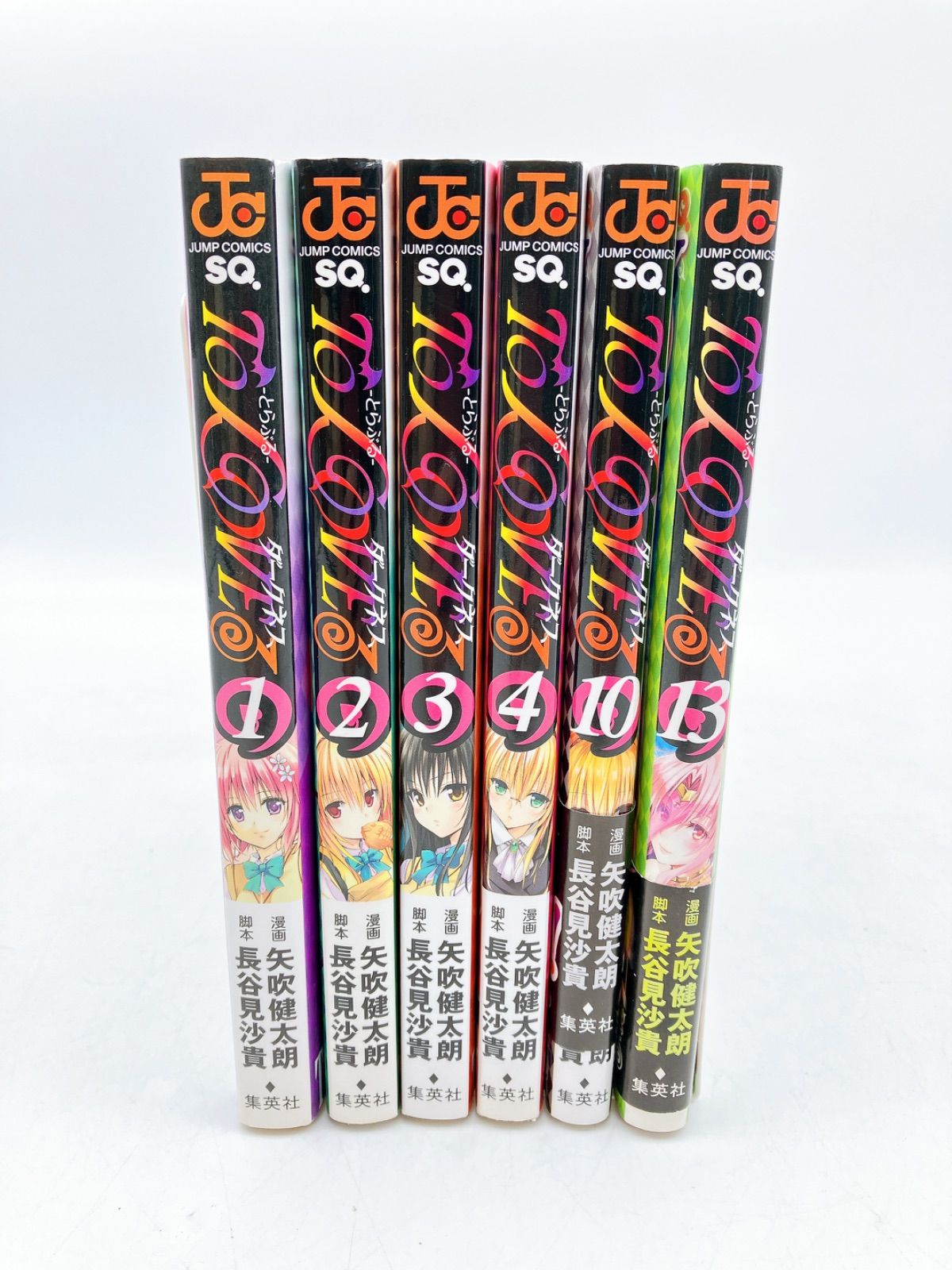 全初版】ToLOVEる ダークネス 6冊セット 矢吹健太朗 長谷見沙貴