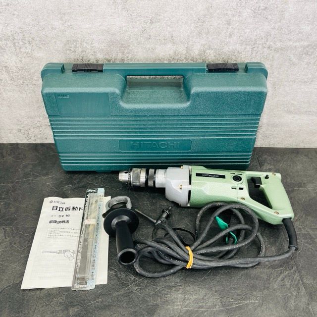 日立工機 DV16 16mm 振動ドリル HITACHIKOKI 電動工具 グリーン 514129
