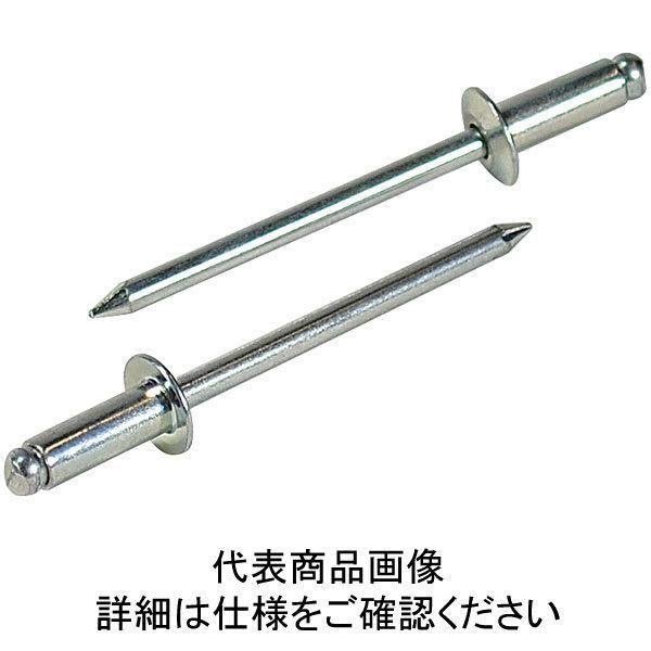 2営業日で発送 ロブテックス エビ ブラインドリベット 1000本入 アルミ スティール 5-5 NSA55 1258591