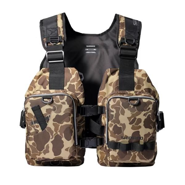 【中古】SHIMANO フィッシングベスト ／ゲームベストライト/VFー068T シマノ(SHIMANO) ライフジャケット・フローティングベスト