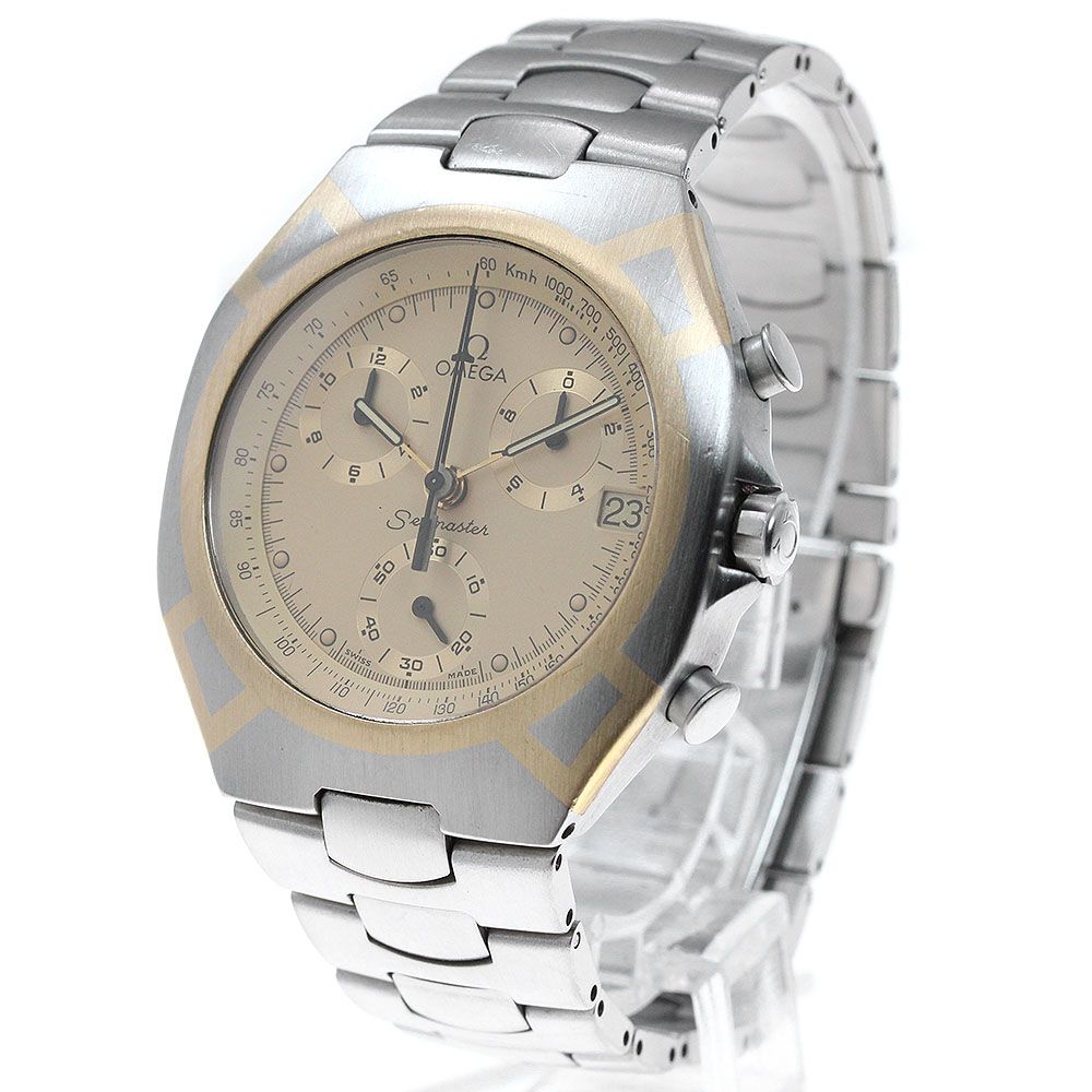 オメガ OMEGA 2590.10 シーマスター ポラリス クロノグラフ クォーツ