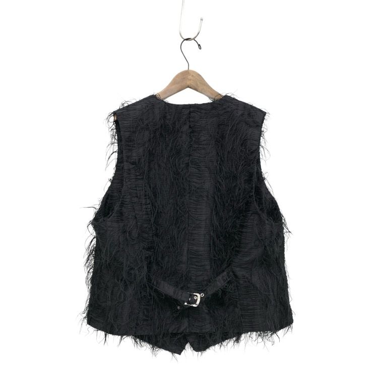 2024AW el conductorH コンダクター 5BUTTONS SHAGGY FRINGE