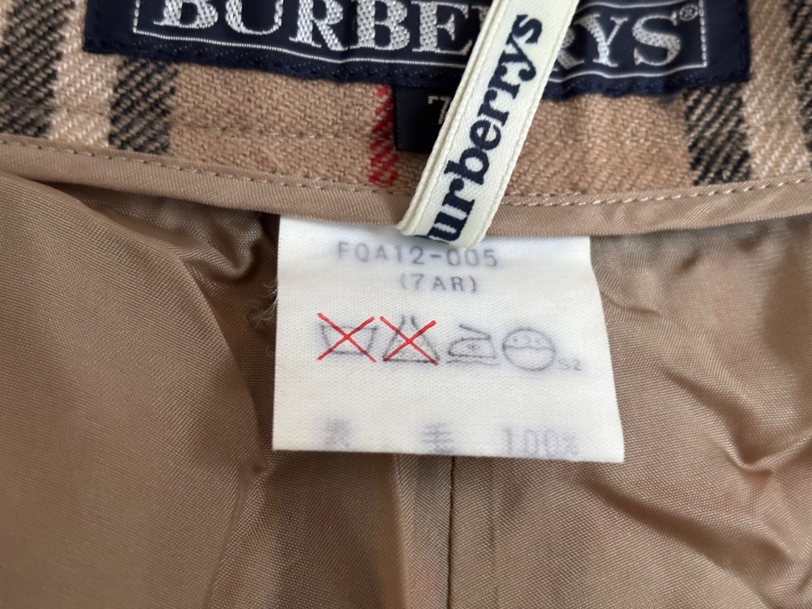 ⭐美品⭐バーバリー/BURBERRYS ノバチェック タック&センタープレス BURBERRYS タック ノバチェック パンツ バーバリー レディース
