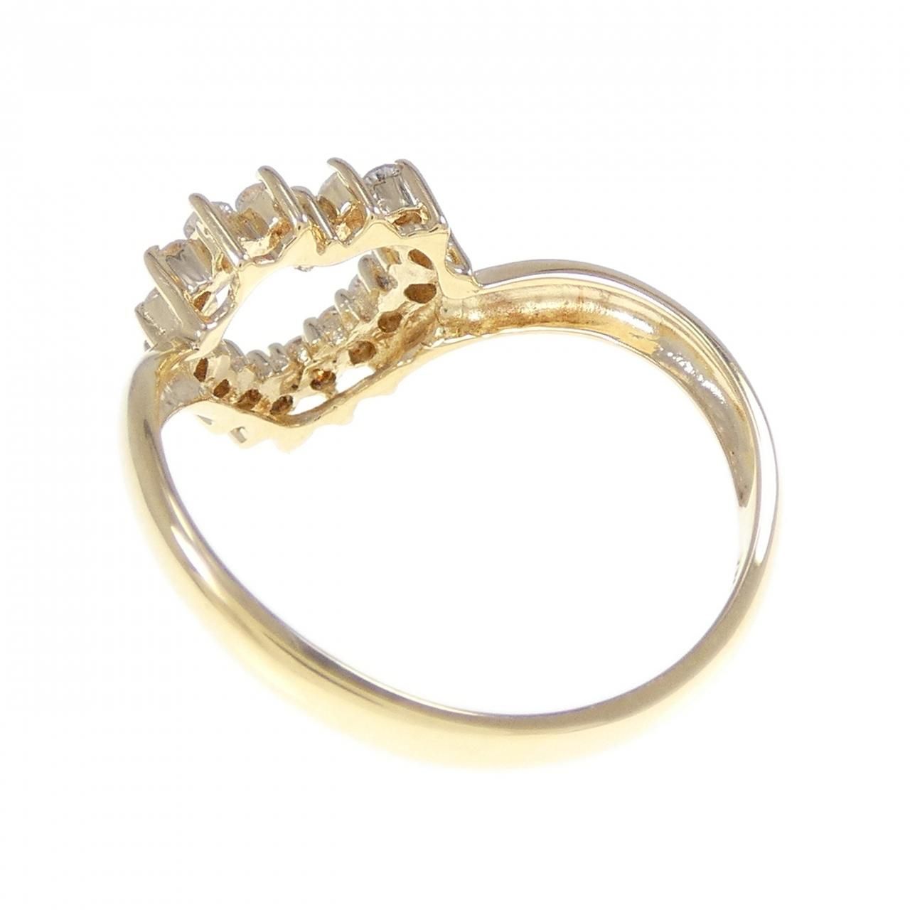 K18YG ハート ダイヤモンド リング 0.25CT FORTGASGNV_COM_BR