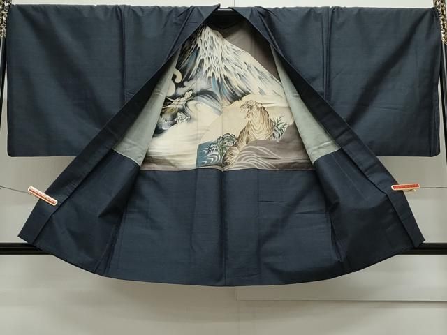 平和屋着物●男性　紬　アンサンブル　霞文　正絹　逸品　CAAS9331th 平和屋着物○男性 紬 アンサンブル 霞文 正絹 逸品 CAAS9331th - メルカリ