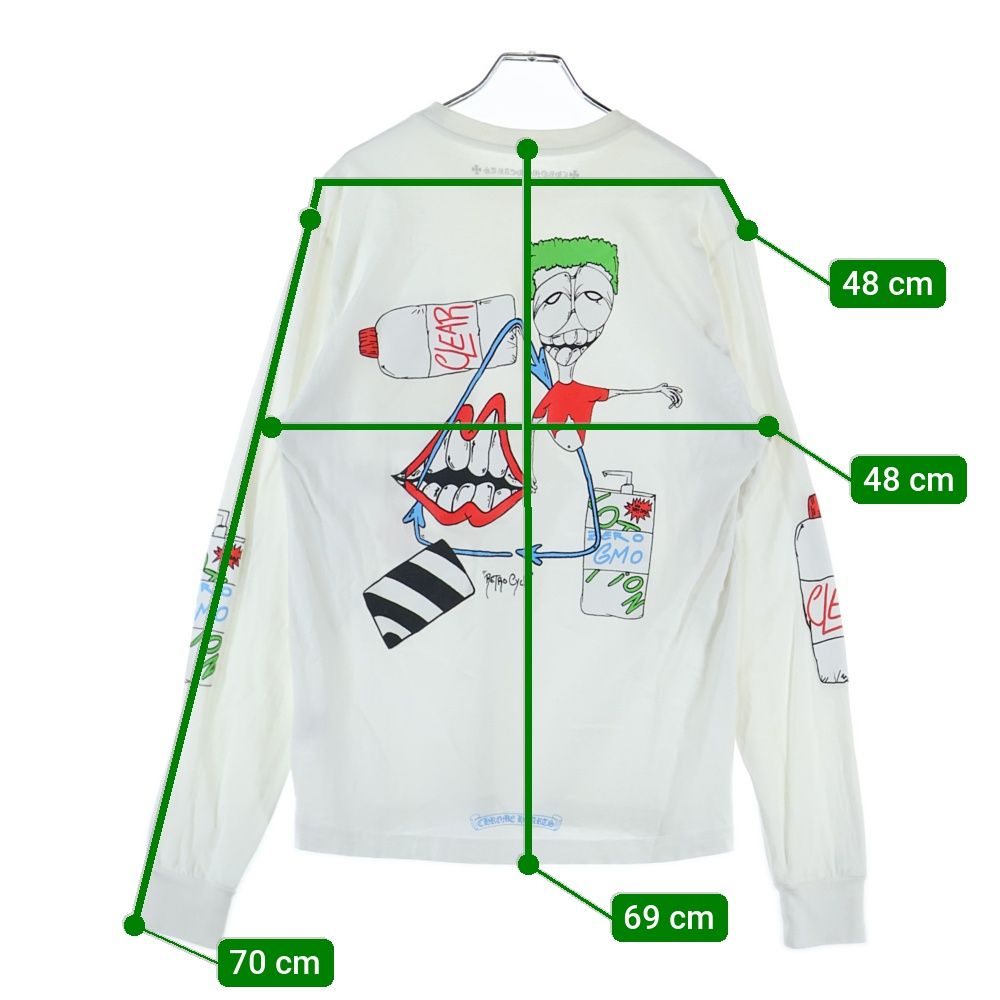 CHROME HEARTS (クロムハーツ) 20AW×MATTY BOY PPO RETRO CYCLE LS Tee