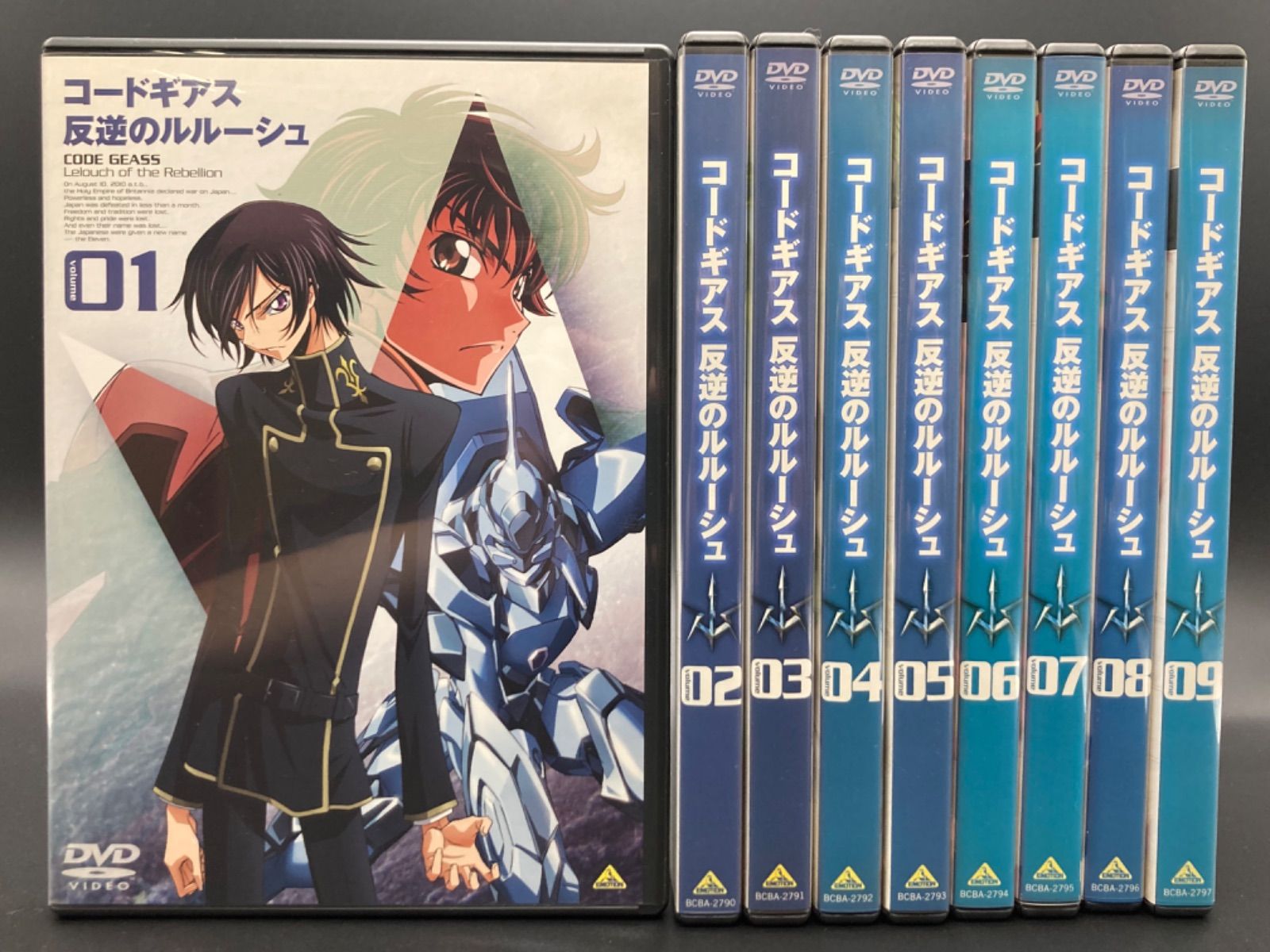 コードギアス 反逆のルルーシュ(9枚セット)STAGE1〜25完結 - アニメ