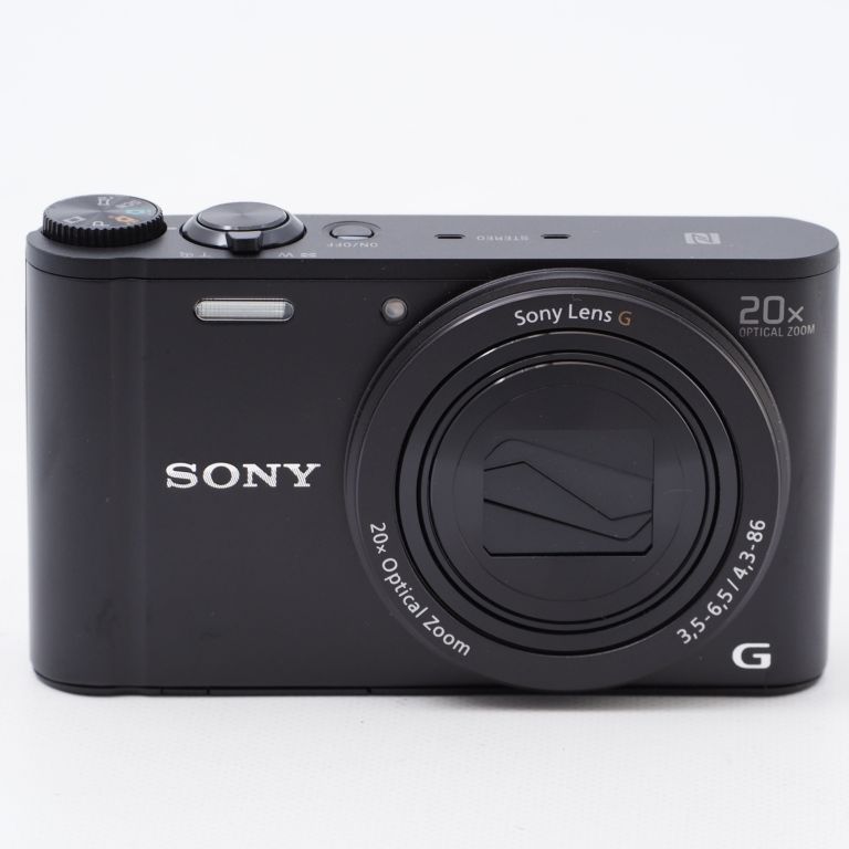 SONY ソニー デジタルカメラ Cyber-shot WX350 光学20倍 ブラック DSC