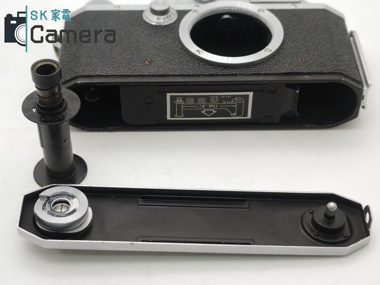 ライカＬマウント◎Ｃａｎｏｎ ⅡＳ改（キヤノン２Ｓ改型） ライカLマウント☆Canon ⅡS改（キヤノン2S改型）レンズ付き