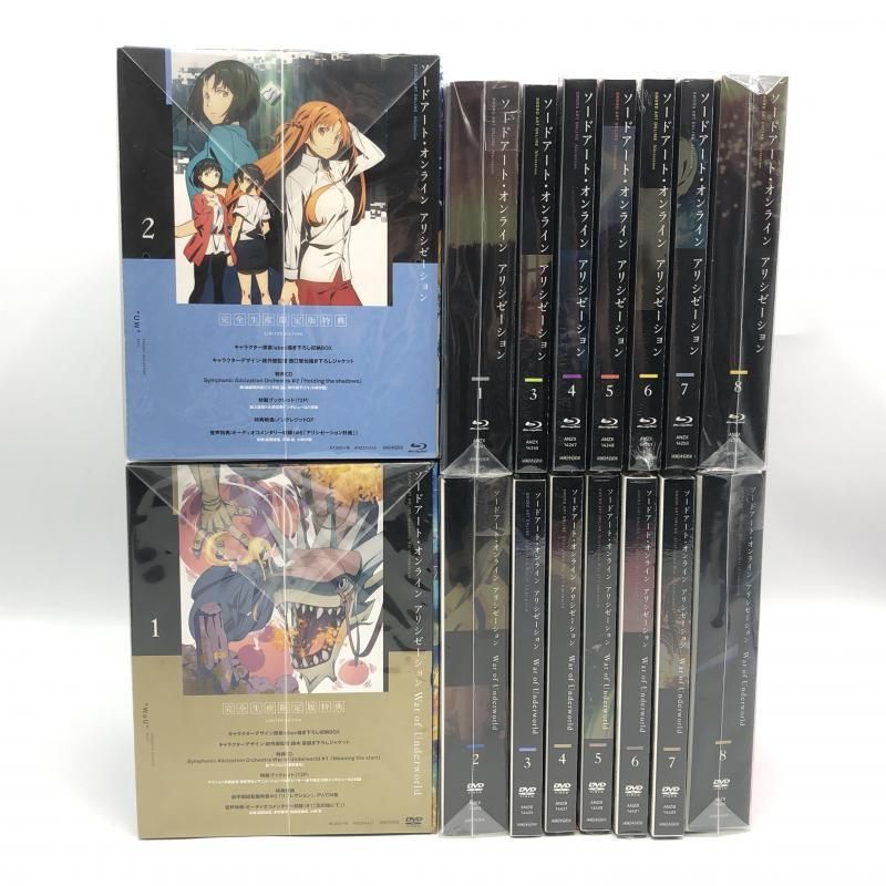 ソードアート・オンライン アリシゼーション Blu-ray 全16巻セット