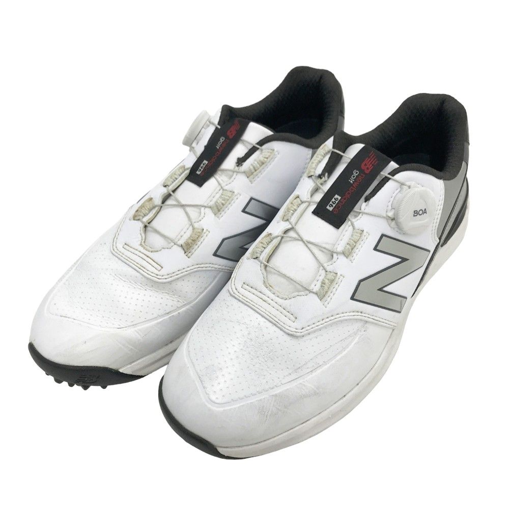 NEW BALANCE MGB996G2 BOA ゴルフ 27cm NEW BALANCE ニューバランス MGB996G2 BOA ゴルフシューズ ホワイト系