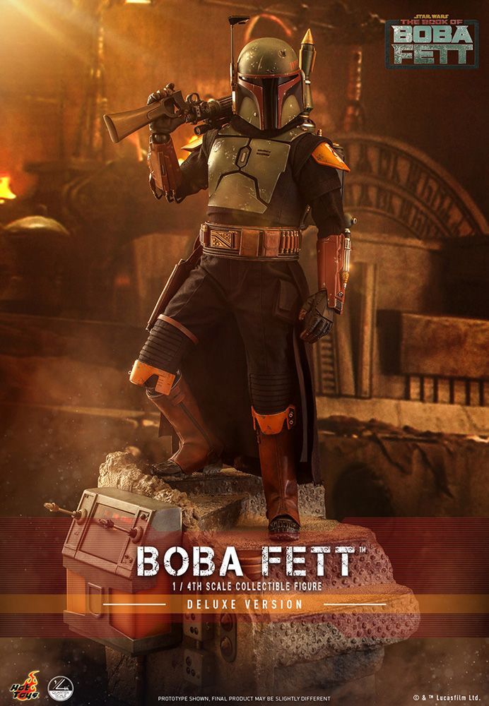 ホットトイズ クオーター・スケール ボバ・フェット/The Book of Boba