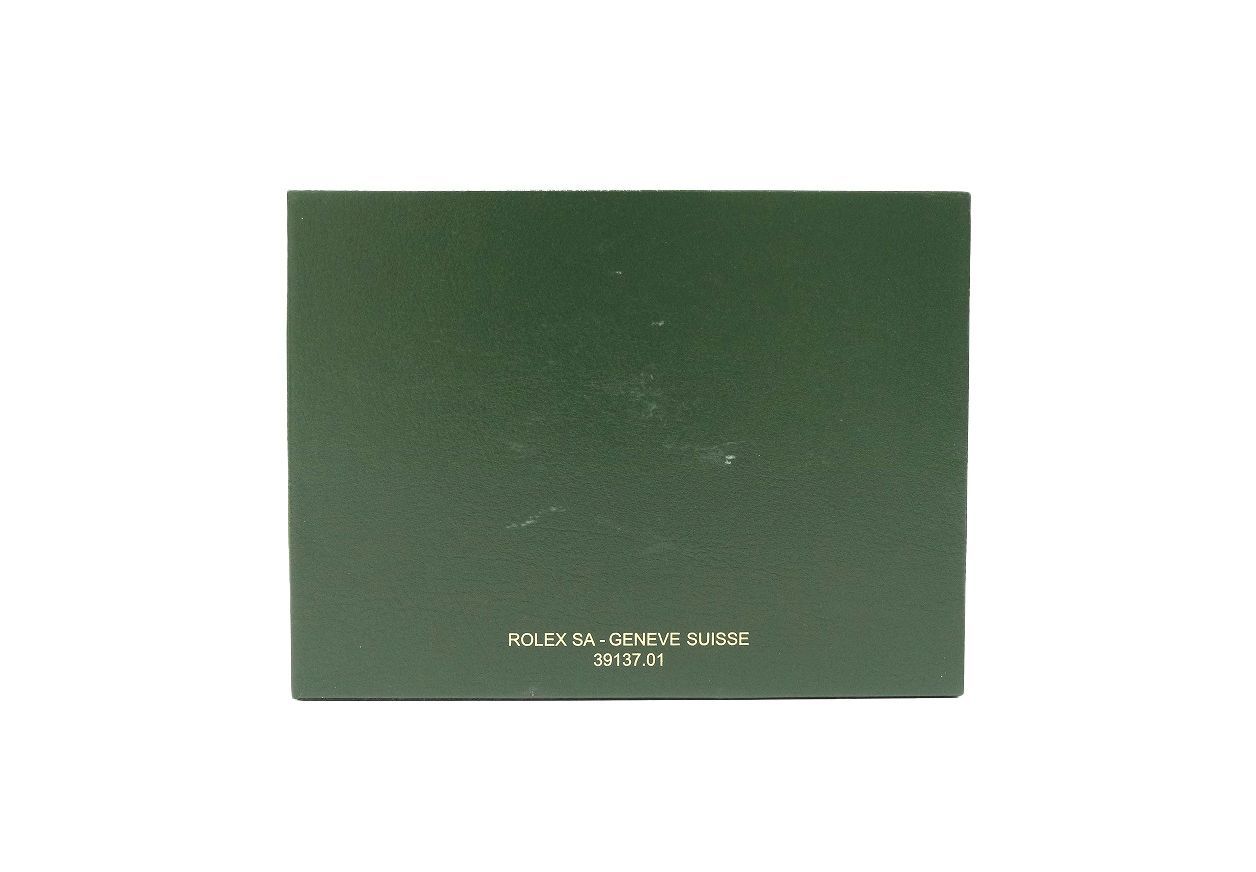 ROLEX 新箱 グリーン Mサイズ 箱のみ ROLEX ロレックス 新型 箱 保存箱 空箱 外箱 内箱 グリーン 腕時計用