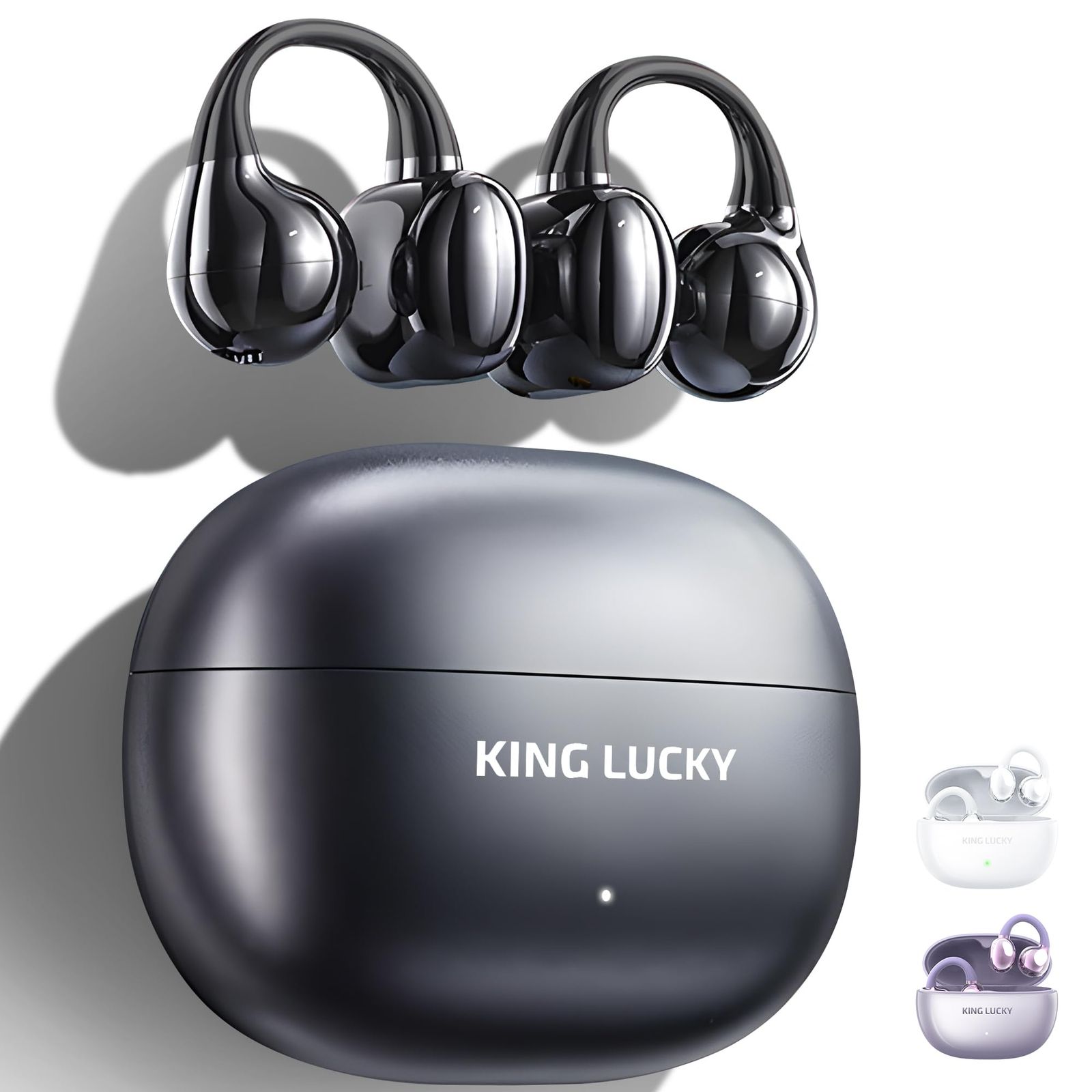 【人気商品】ワイヤレスイヤホン Hi-Fi音質 音漏れ抑制 オープンイヤー型 bluetooth5.4 耳を塞がない 軽量約5.6g ENC通話ノイズキャンセリング イヤーカフ」イヤホン ながら聴き 耳挟み式 耳机 音
