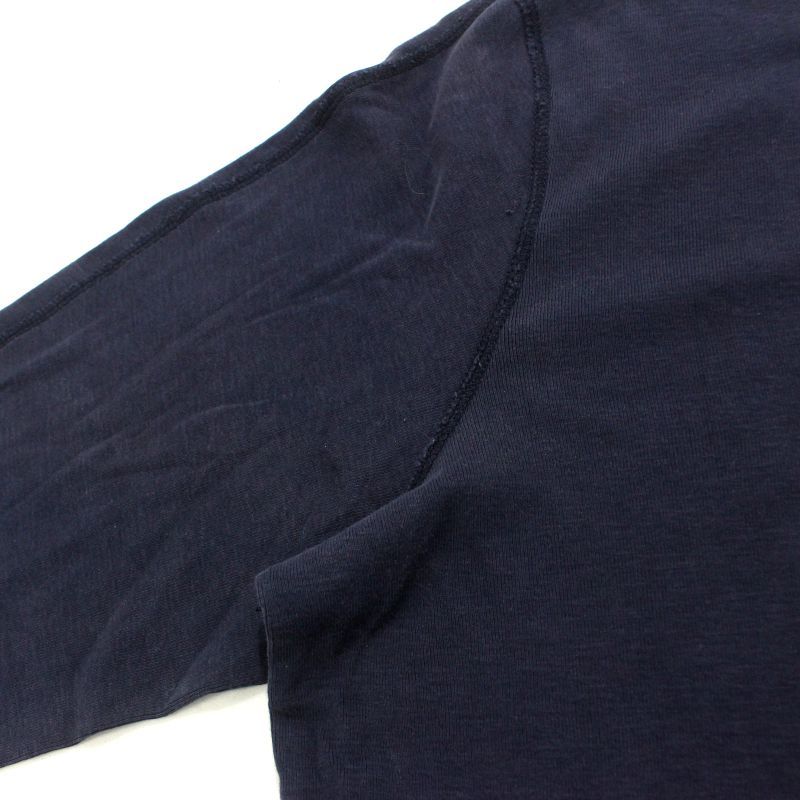 Polo Ralph Lauren ヘンリーネック 長袖 Tシャツ ブラック 00s RALPH LAUREN ヘンリーネック 長袖Tシャツ メンズ 表記XXL