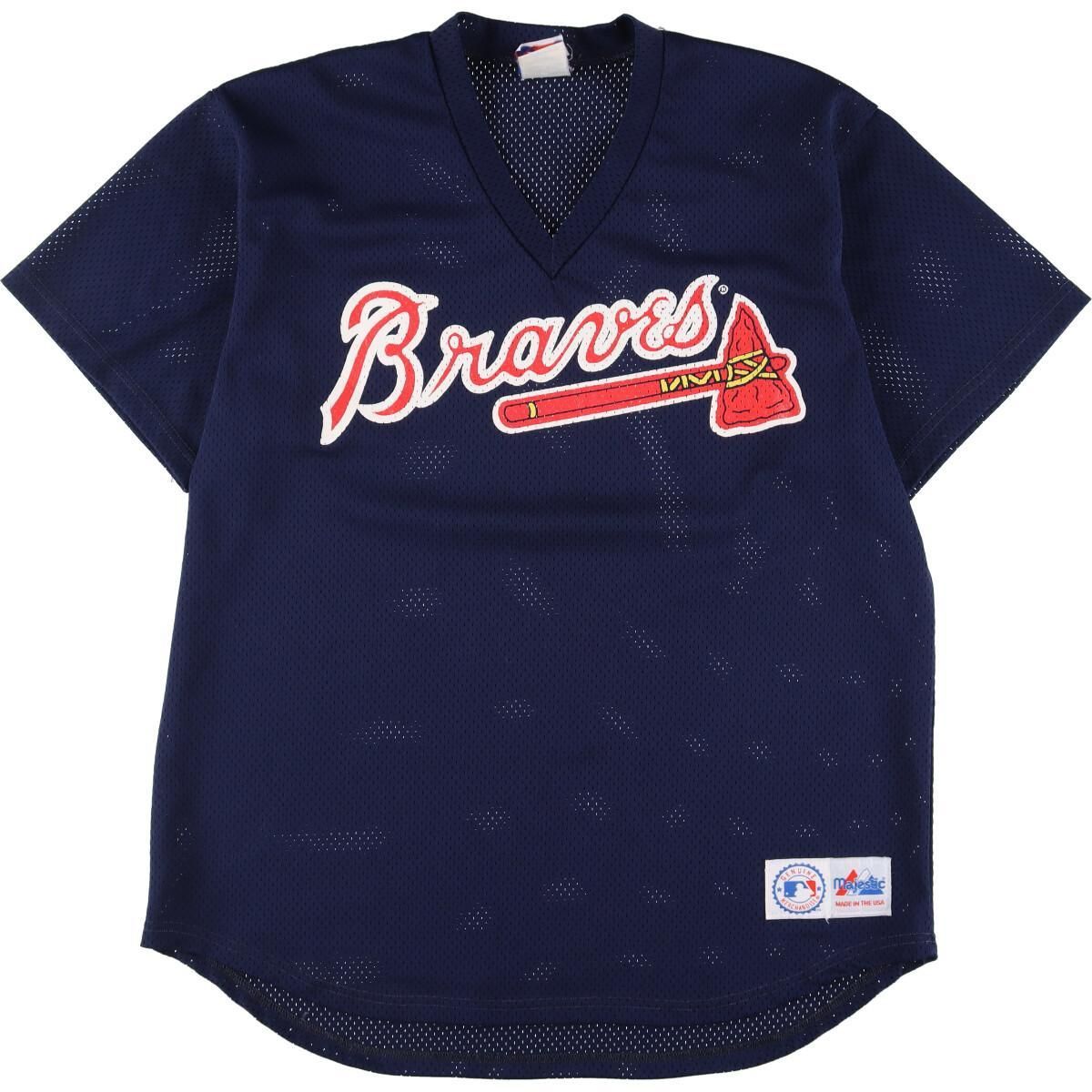 古着 マジェスティック majestic MLB ATLANTA BRAVES アトランタ