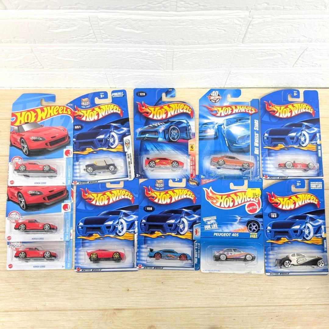 Hot Wheels 11台まとめ売り（かぶりアリ） 希少品　レア ミニカー Hot Wheels 11台まとめ売り（かぶりアリ） 希少品 レア ミニカー