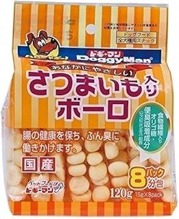 まとめ買い ドギーマン さつまいも入りボーロ 120g ×12
