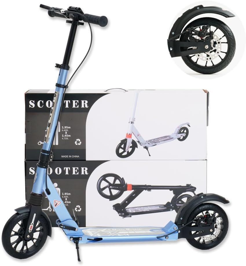 ライトニングスケーター ブルー 光るキックボードブルー