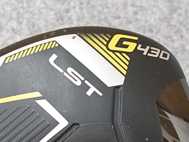 ⭐️良品⭐️ピン PING G430 LST 9°ドライバー ベッド単品 中古】 PING ピン G430 LST 9° ドライバー ヘッドのみ ヘッド