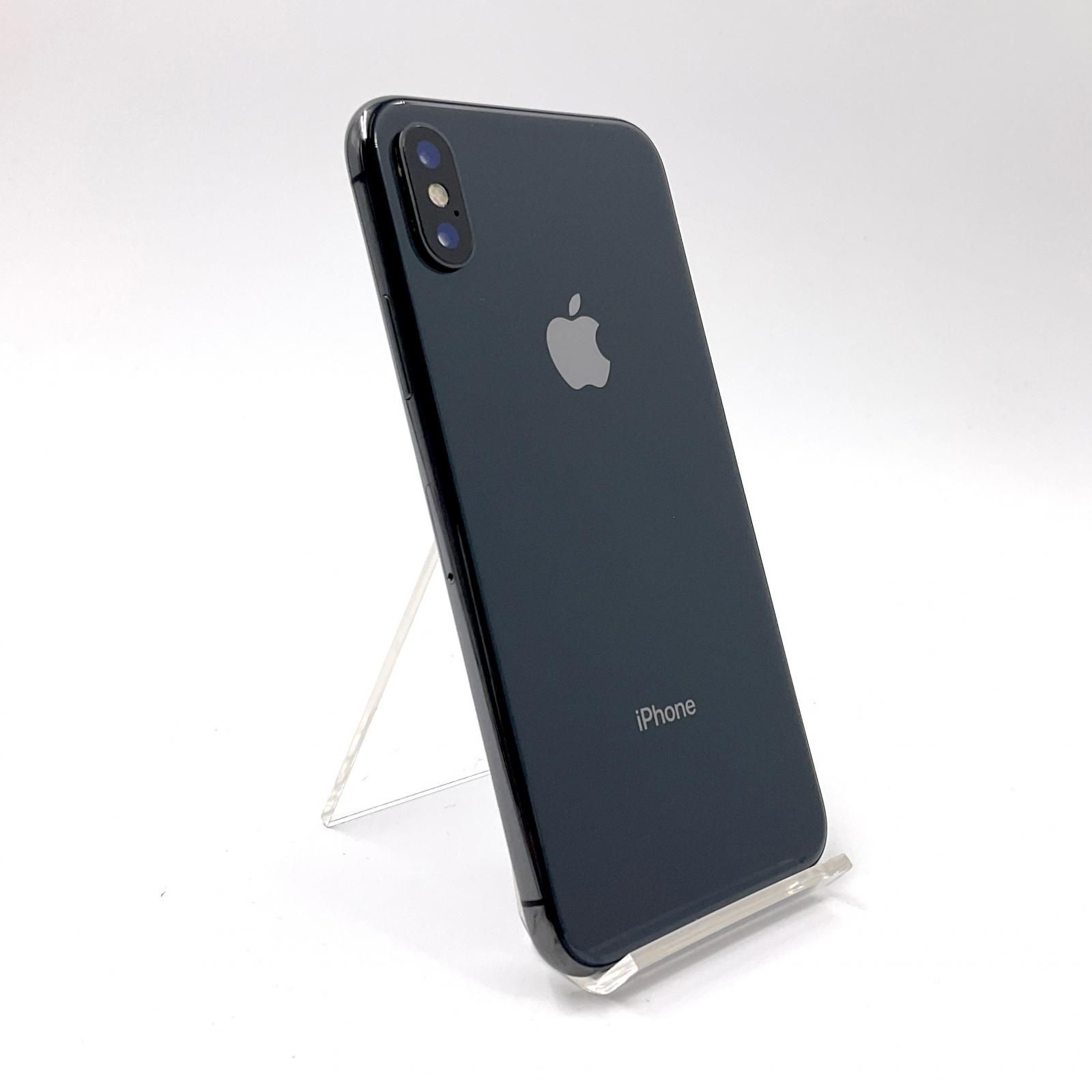 全額返金保証】【最速発送】Apple iPhone X ショップ 256GB スペース