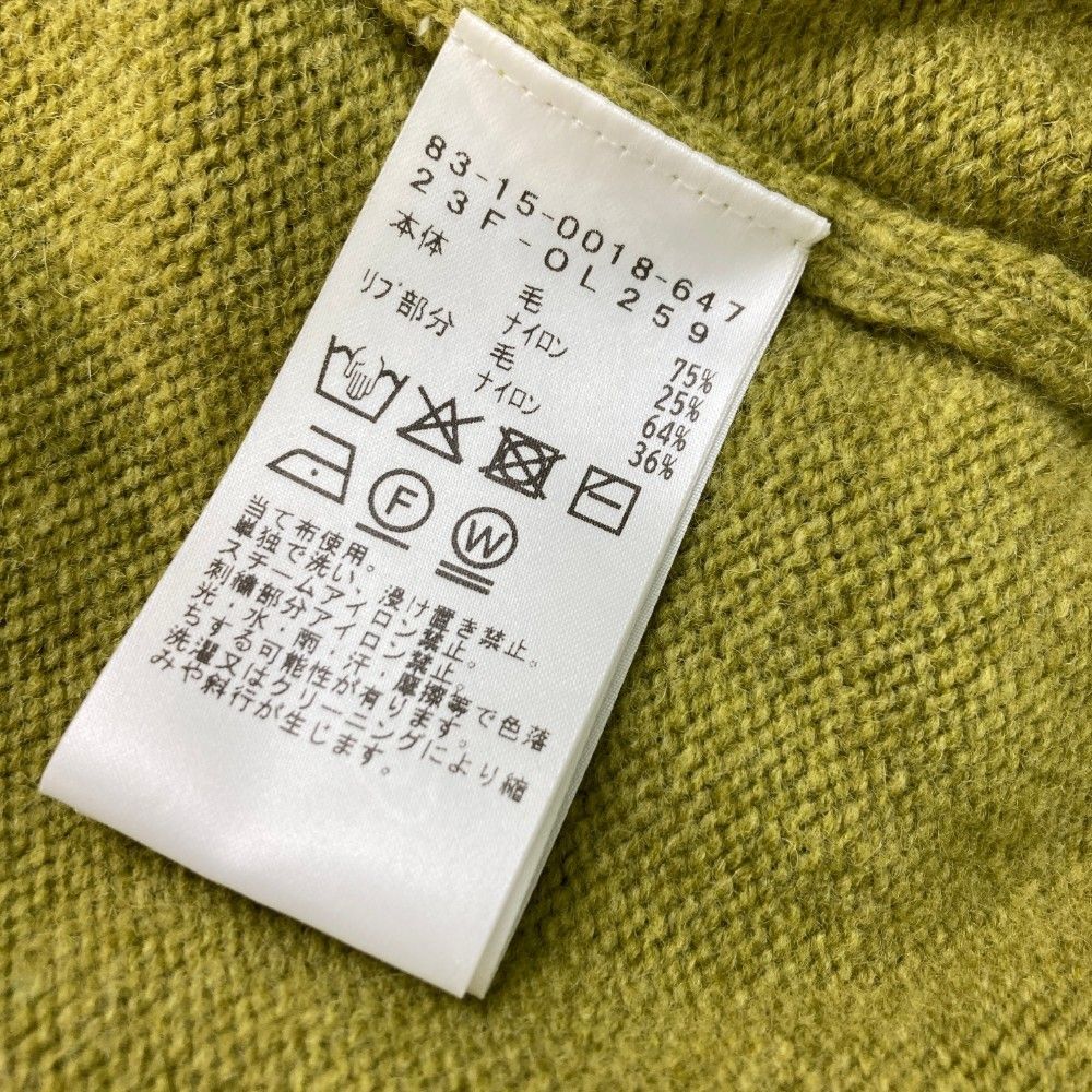 ハイネック ニットセーター