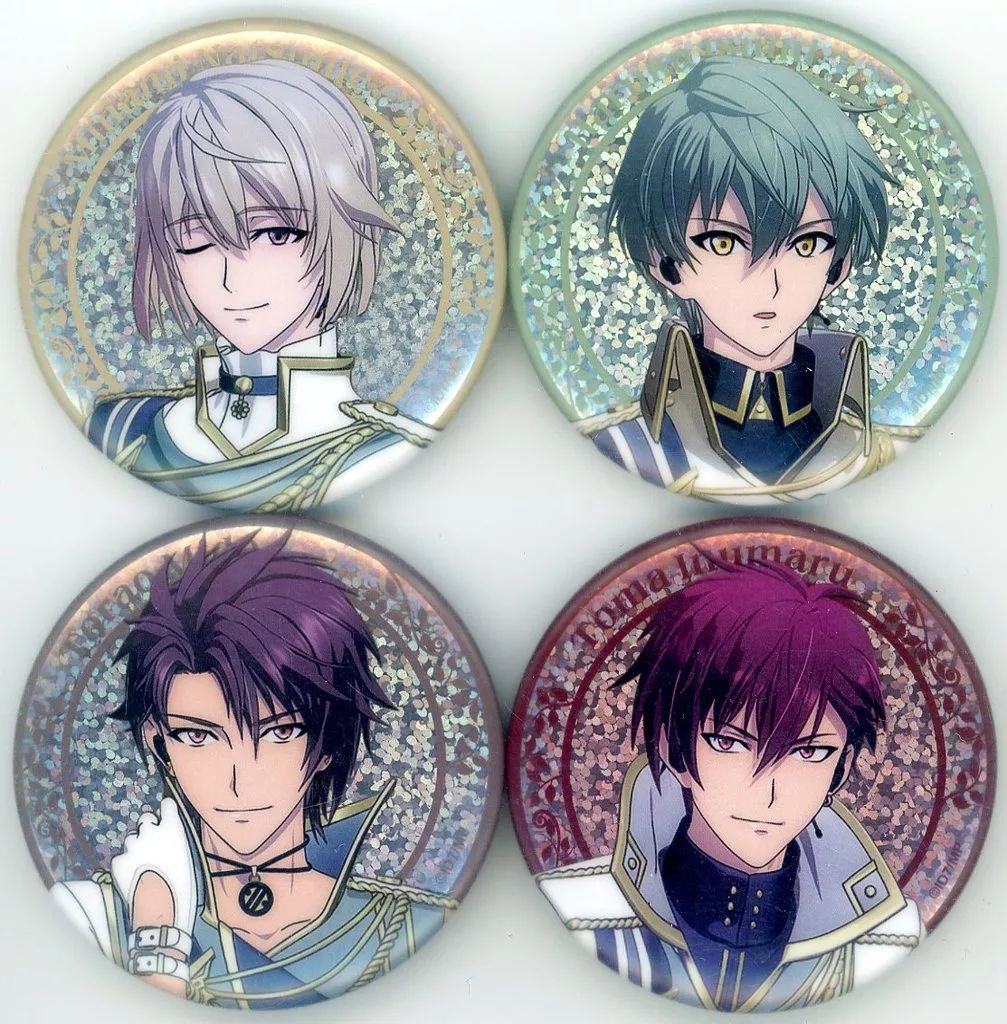 中古】バッジ・ビンズ ZOOL キラキラ缶バッジセット 「劇場版アイド