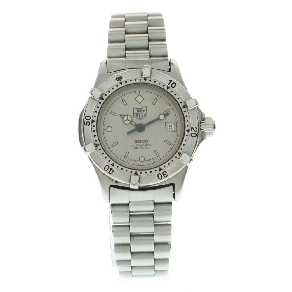 TAG HEUER タグホイヤー プロフェッショナル2000 ダイバー 腕時計 ウォッチ シルバー文字盤 SS|QZ 962.208