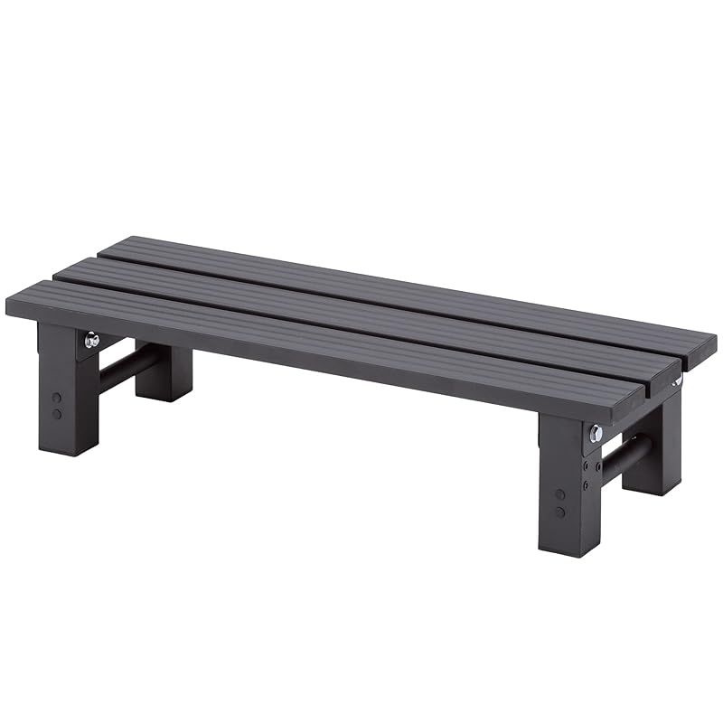 武田コーポレーション エクステリア ステップ台 踏み台 段差 グレー 74×26.5×16.5cm アルミステップ台1段 AL-1-2GY 1