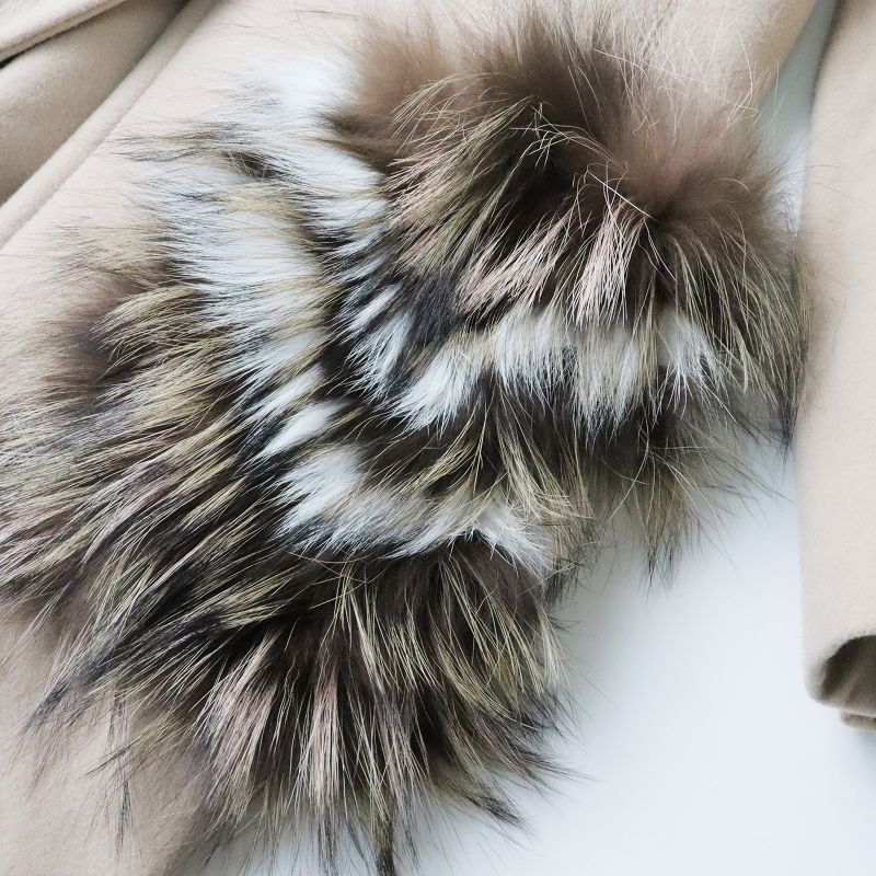 Syaさん FENDI ダークブラウン ファーコート FENDI(フェンディ) ムートン・ファーコート(レディース) - 海外