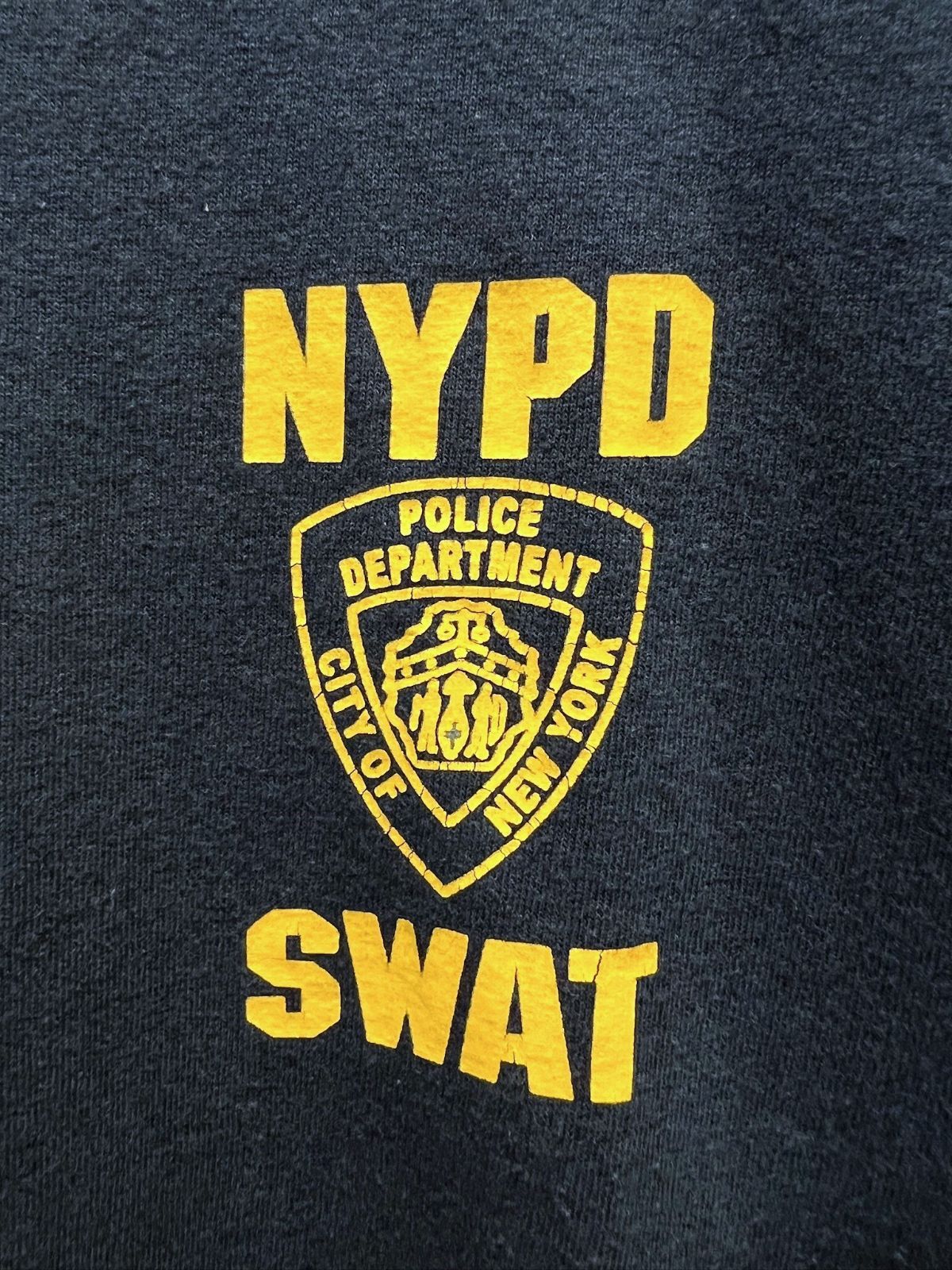☆ホルダー付 NYPD ニューヨーク市警察 SWAT 特殊部隊 ポリスバッジ