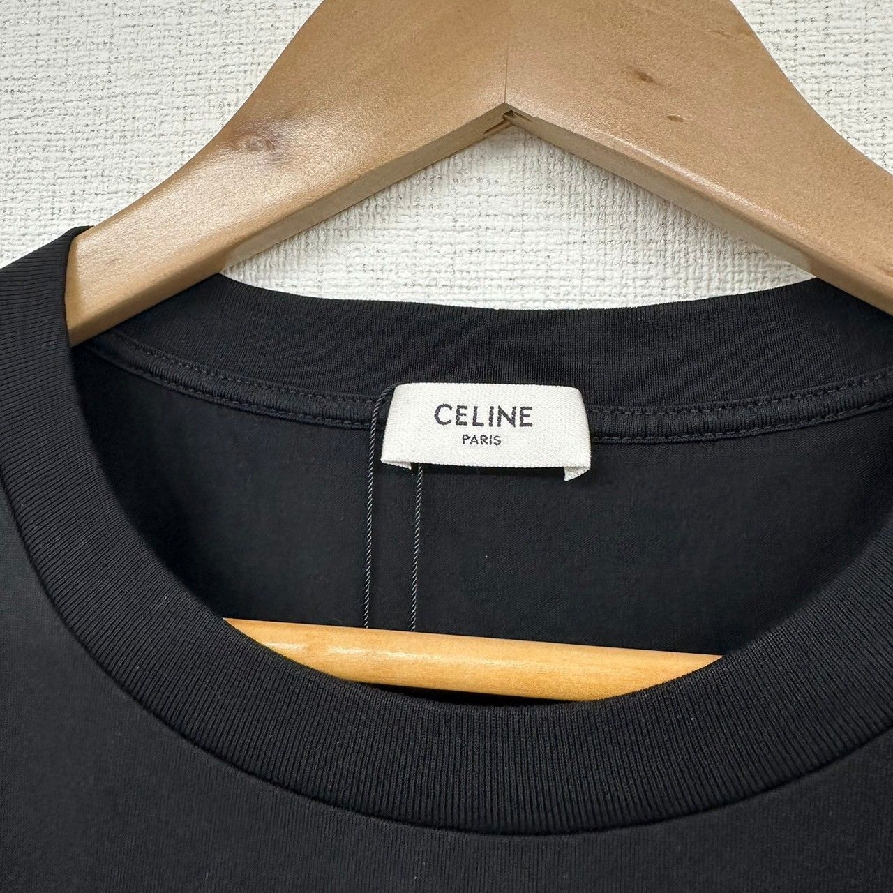 ♪ CELINE セリーヌ 2X59C671Q BOY DOLL Tシャツ ブラック サイズL 