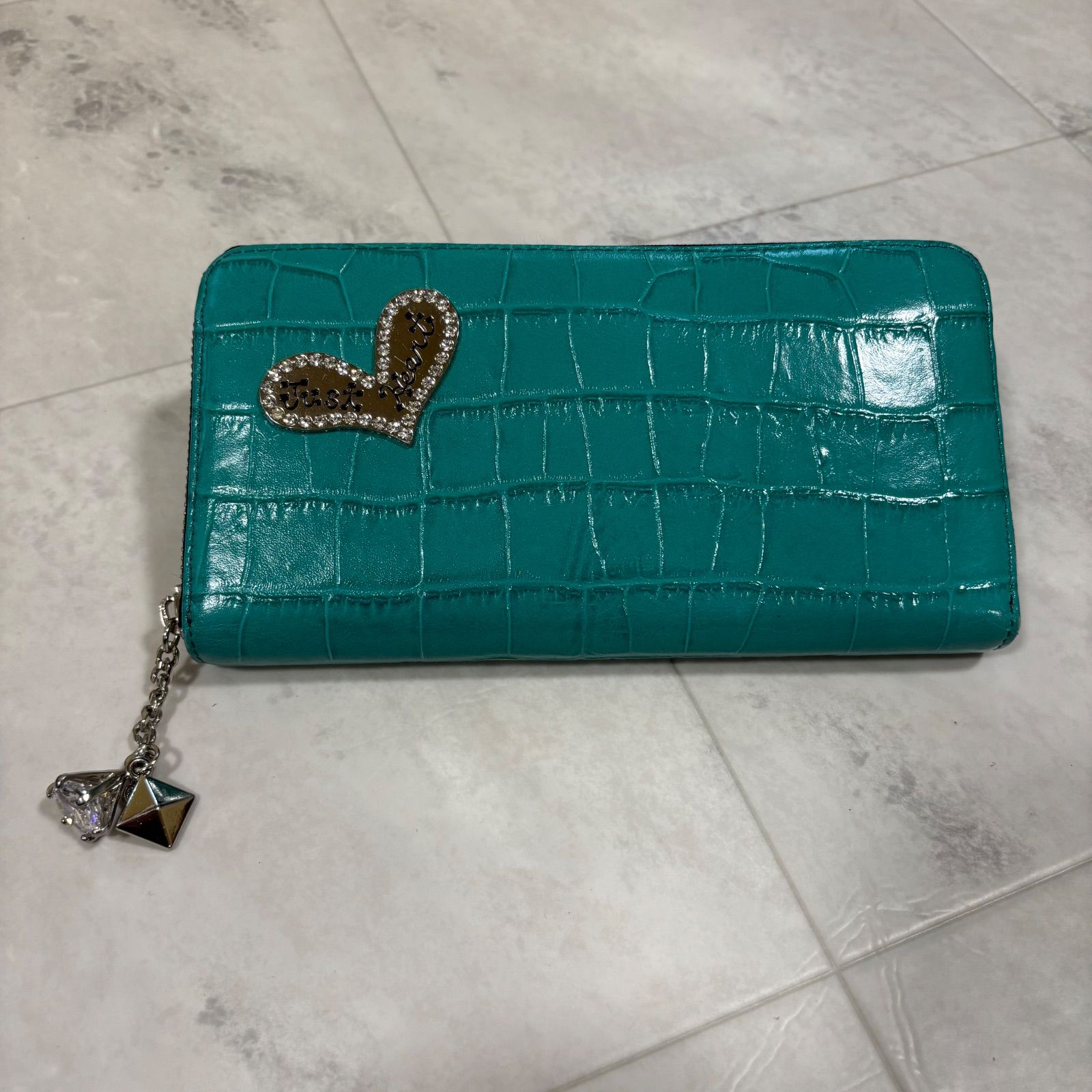 ☆【2個セット】Think Bee シンクビー 長財布 レザー ターコイズ 