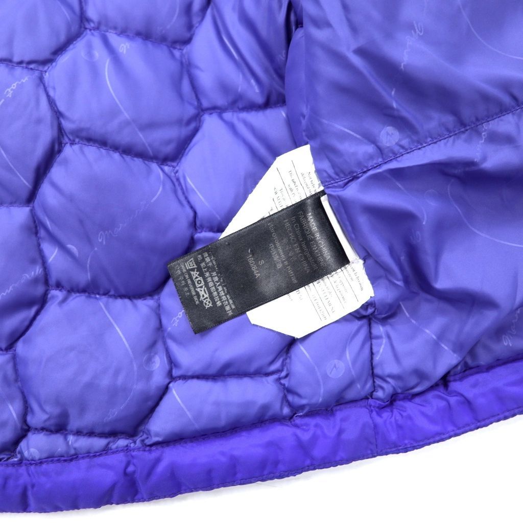 MARMOT 800フィル ダウンパーカー S ブルー ポリエステル MARMOT 800フィル ダウンパーカー S ブルー ポリエステル - メルカリ