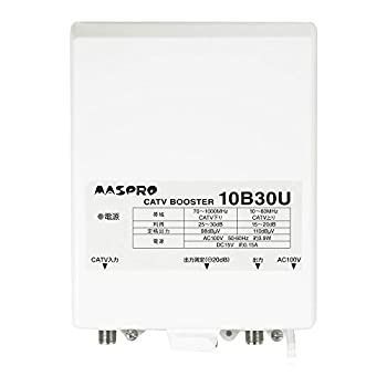 販売 【】 マスプロ 4K 8K対応 CATVブースター 10B30U-B (7B20U後継品