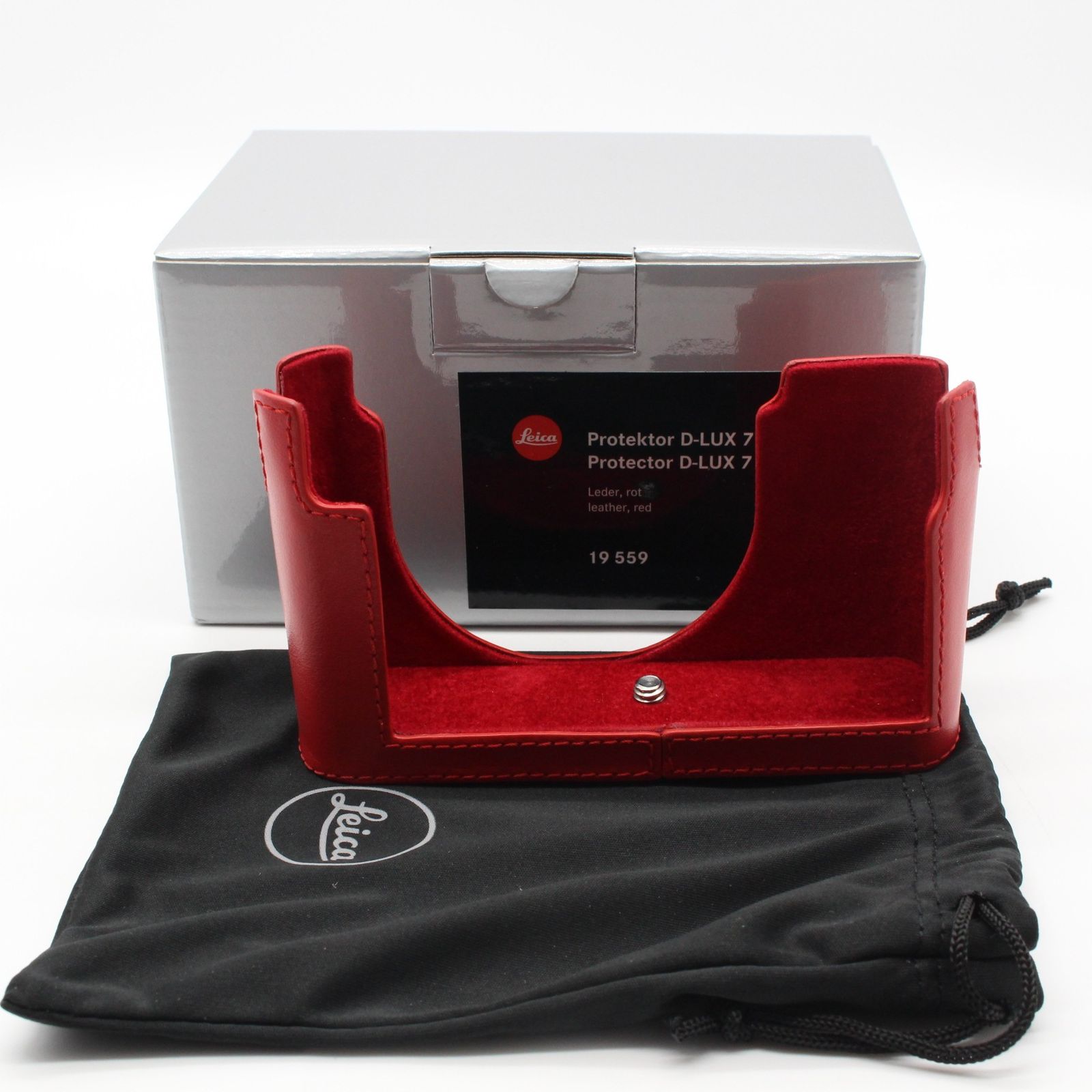 ☆新品未使用品☆Leica D-LUX7用 レザープロテクター 19559 レッド 