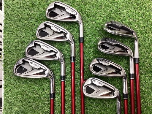 夏セール開催中。 ヨネックス EZONE SD 8S アイアンセット IR NANO SPEED 200 アイアン フレックスR メンズ 男性用 右利き 右用 Dランク ゴルフクラブ 品質も絶対に保証！