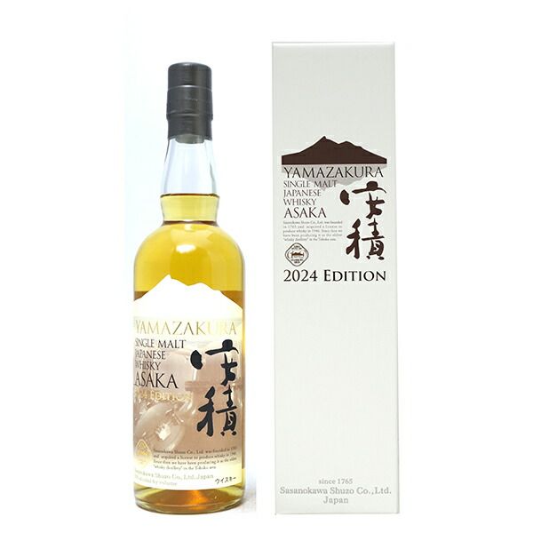 Yamazakura 安積 YAMAZAKURA シングルモルト 安積 2024 EDITION 700ml 笹の川酒造