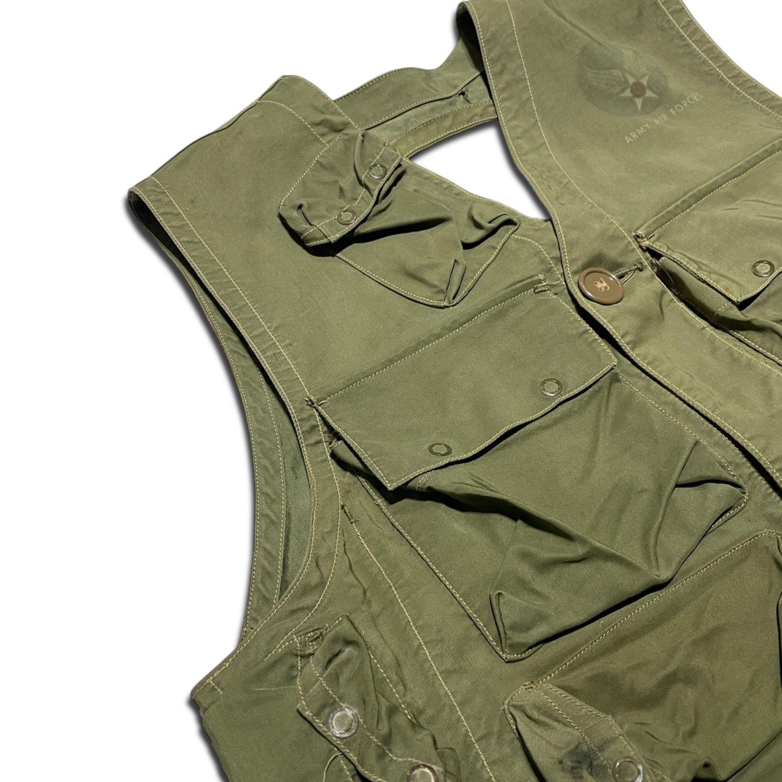 米軍実物 40s 50s 空軍 ミリタリーベスト ヴィンテージ C1