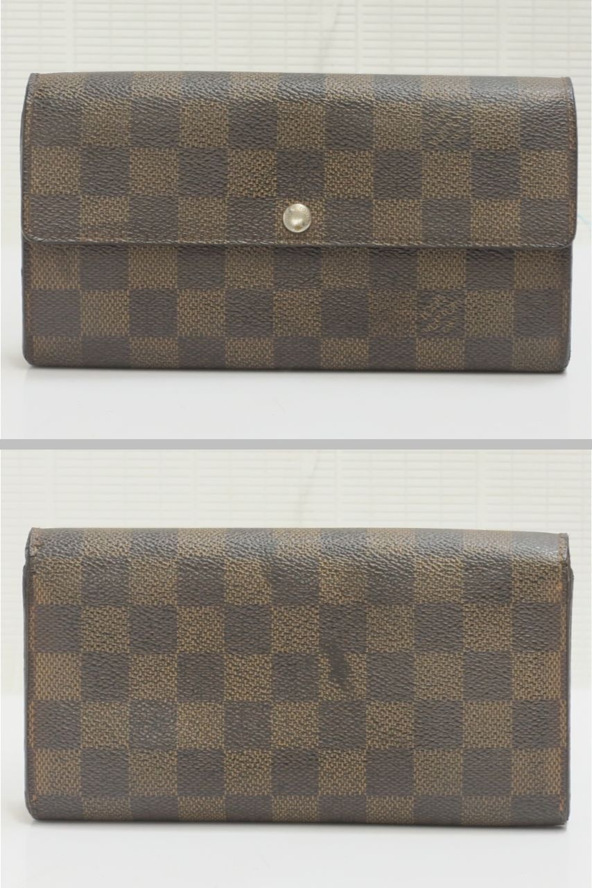 ルイヴィトン　ダミエエベヌ　ポルトフォイユ・サラ　長財布　N61734　LOUIS VUITTON　18688109