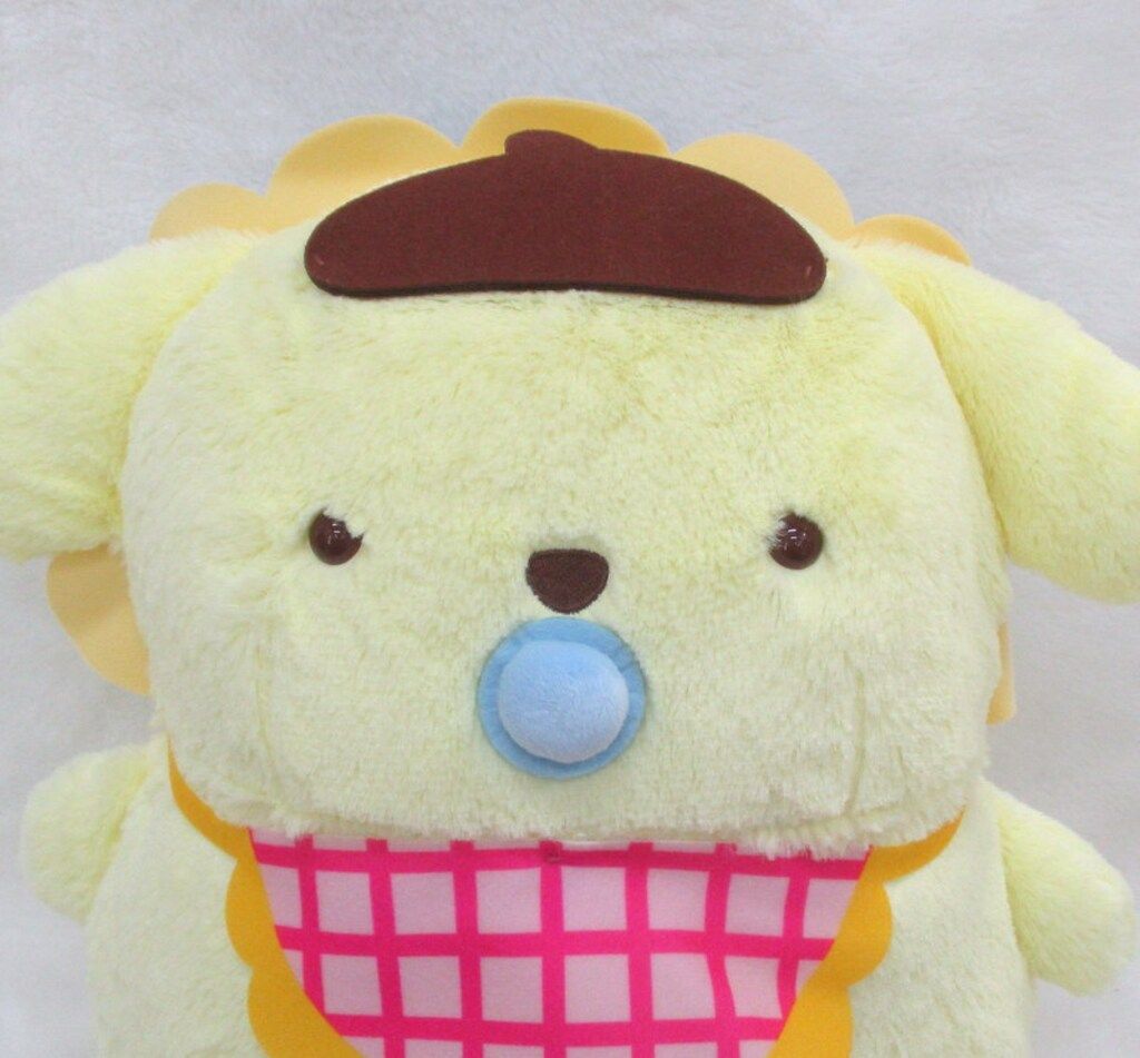 チームプリン　限定500セット ぬいぐるみ3体セット ポムポムプリン チームプリンよちよち超BIGぬいぐるみ｜タイトー