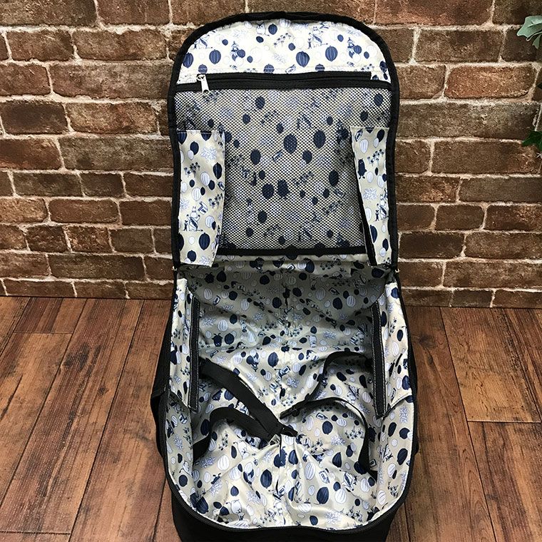 【お中元ギフト】 ムーミン ソフトキャリーバッグ キャリーケース スーツケース Sサイズ 23L 機内持ち込み可