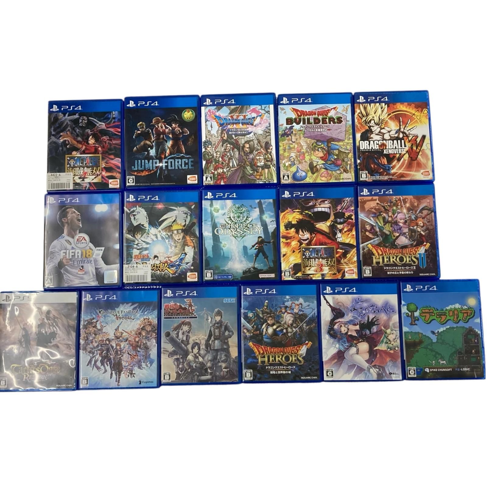 186000 BANDAI NAMCO バンダイナムコ PlayStation PS4 PS5  16点まとめ売り [1000025328508] 186000 BANDAI NAMCO バンダイナムコ PlayStation PS4 PS5 16点まとめ
